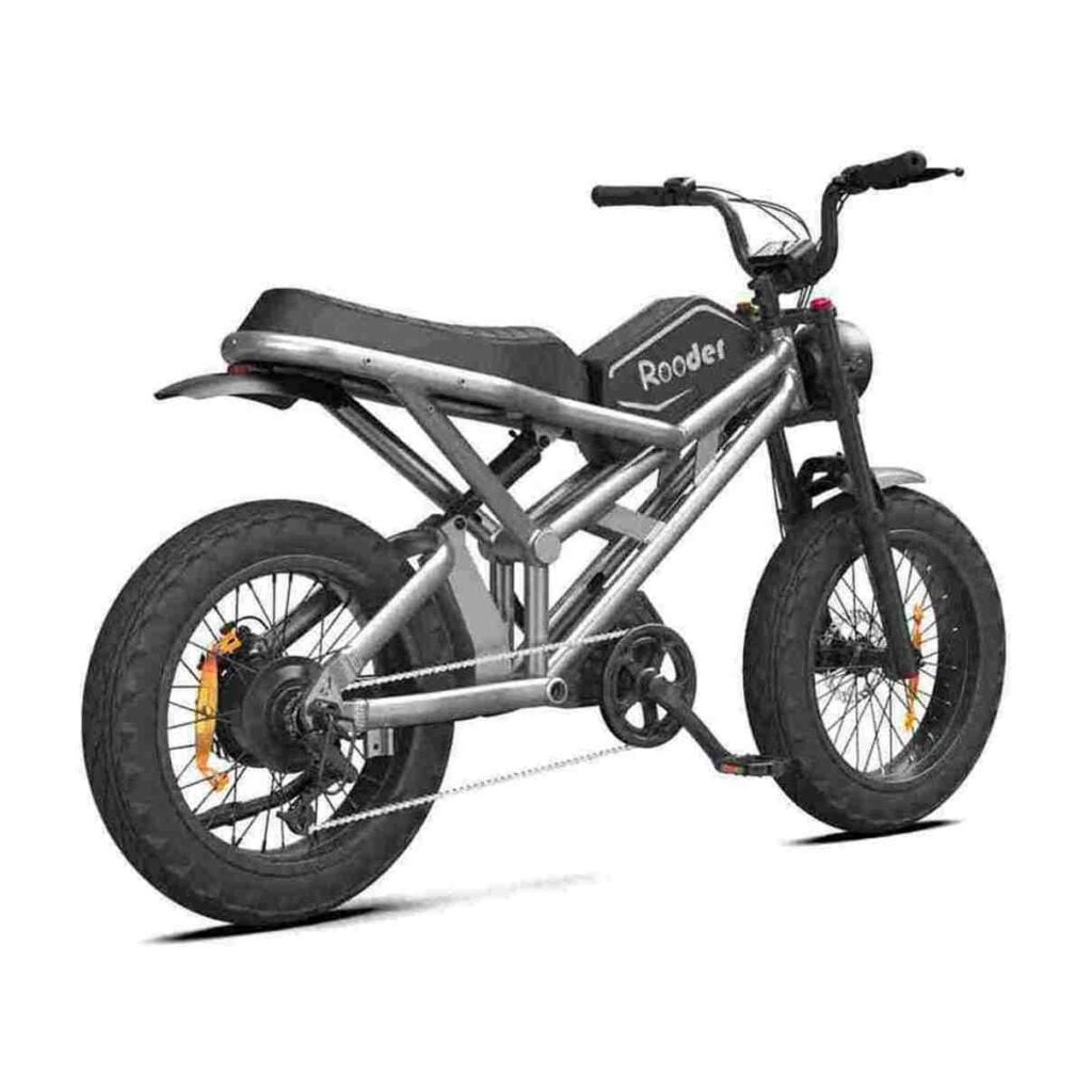 Bicicleta eléctrica con neumáticos gruesos 750w Rooder Chile
