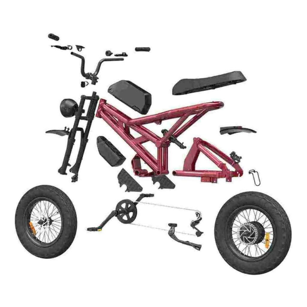 Patinete Electrico Citycoco 3000w Rooder Chile