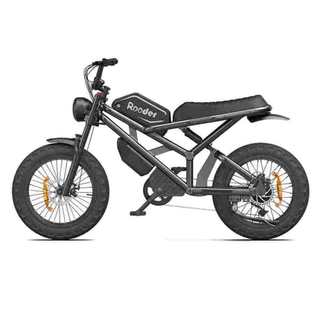 Bicicleta Eléctrica Con Llantas Gruesas Rooder Chile